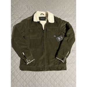 O’Neill Ranger Corduroy Green Jacket Size S Men’s (H9)